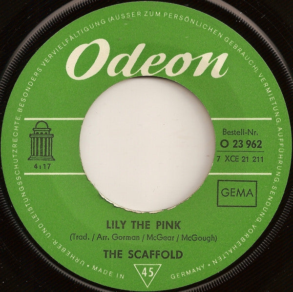 Scaffold : Lily The Pink (7", Single)