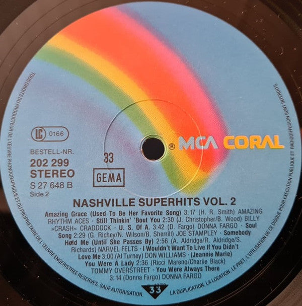 Various : Nashville Superhits Vol. 2 (LP, Comp)