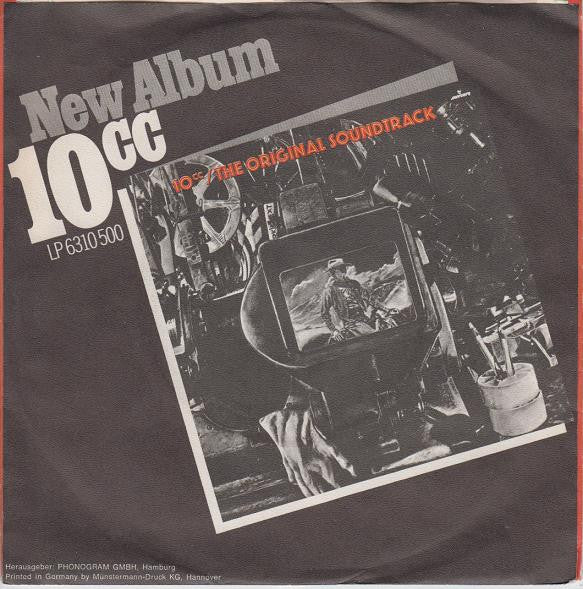 10cc : Life Is A Minestrone (7", Single)