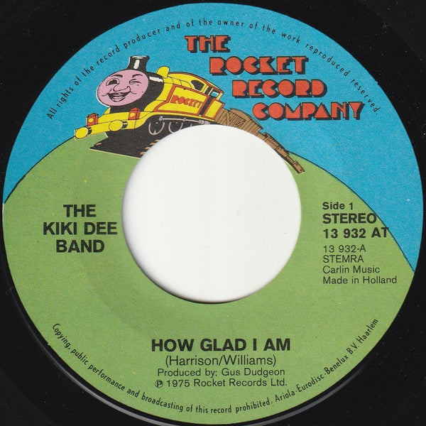 The Kiki Dee Band : How Glad I Am (7", Single)