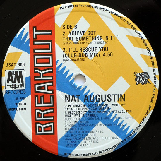 Nat Augustin : That Girl (12")