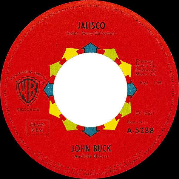 John Buck And His Blazers : Jalisco (7", Single)