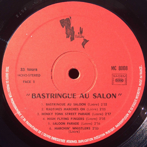 Andy Loore / Janko Nilovic / Claude Benaya : Bastringue Au Saloon (LP)