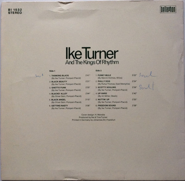 Ike Turner's Kings Of Rhythm : Ike Turner And The Kings Of Rhythm (LP)