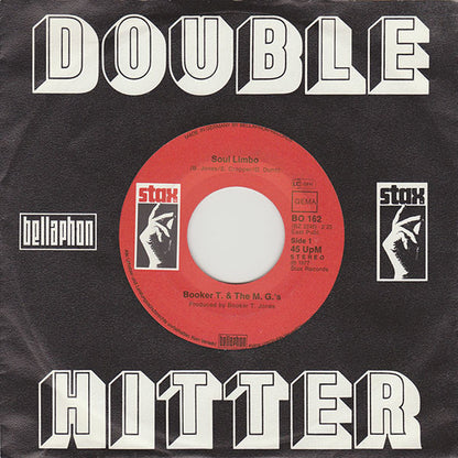 Booker T. & The M.G.'s* : Soul Limbo / Hang 'Em High (7")