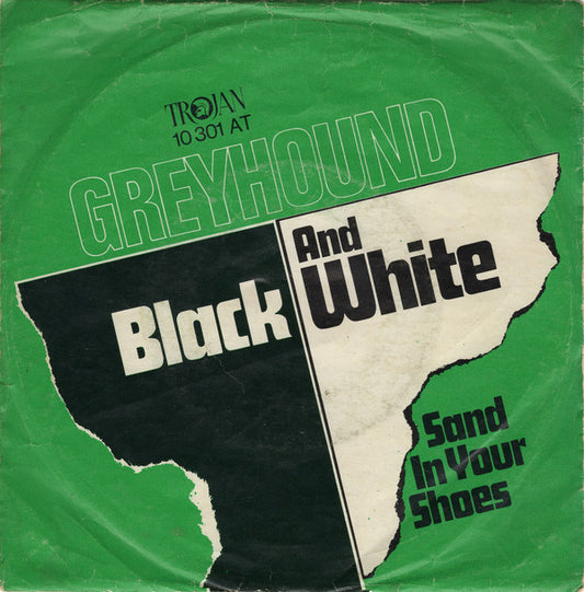 Greyhound (4) : Black And White (7", Single)