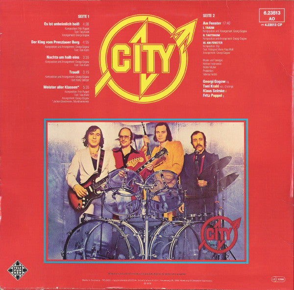 City (3) : City (LP, Album, Nor)