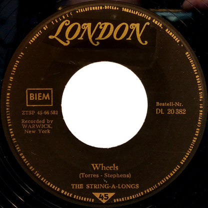 The String-A-Longs : Wheels (7", Single)