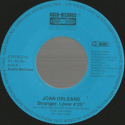 Joan Orleans : Take My Love (7", Single)