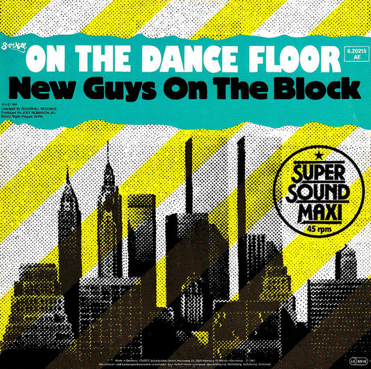 New Guys On The Block : On The Dance Floor (12")