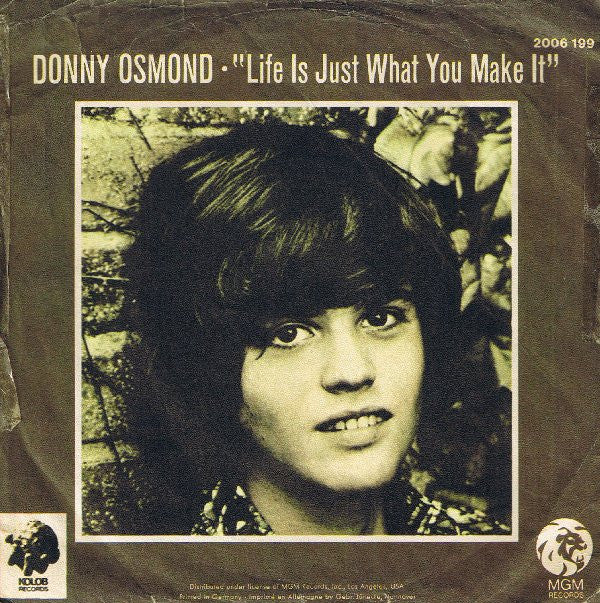 Donny Osmond : The Twelfth Of Never (7", Single)