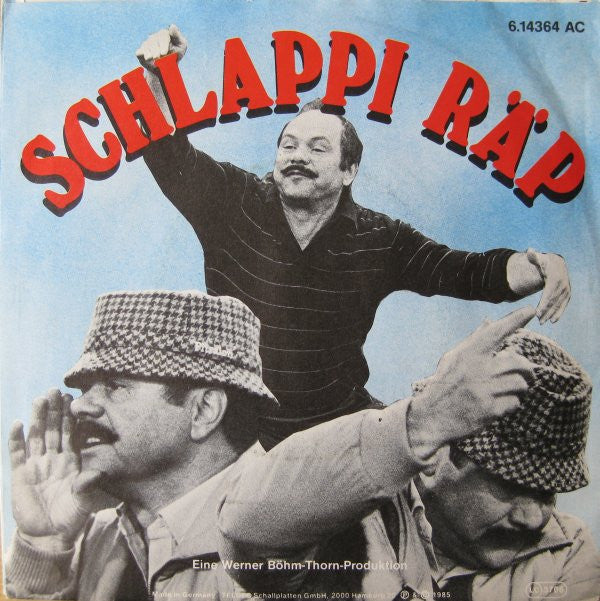 Klaus Schlappner : Schlappi Räp (7", Single)