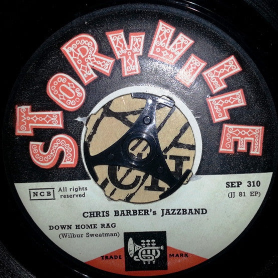 Chris Barber's Jazz Band : Down Home Rag / South / Bugle Boy March (7", EP)