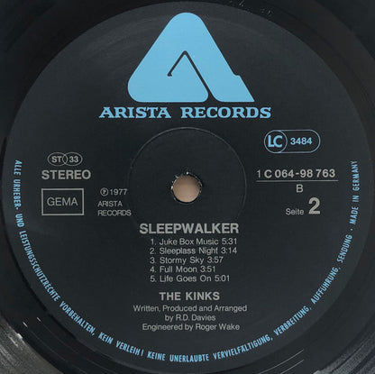 The Kinks : Sleepwalker (LP, Album)