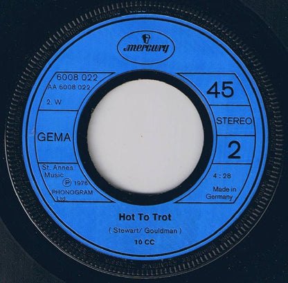 10cc : The Things We Do For Love (7", Single)