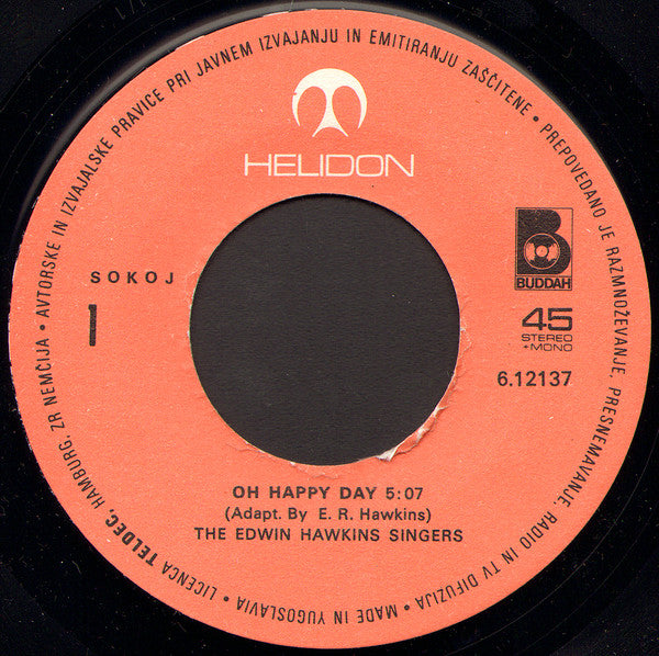 Edwin Hawkins Singers / Ocean (3) : Oh Happy Day / Put Your Hands In The Hand (7", Single)