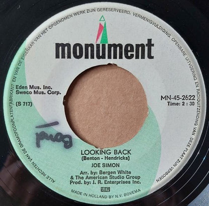 Joe Simon : Looking Back (7")