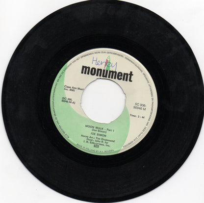 Joe Simon : Moon Walk (7", Single)