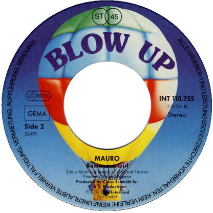 Mauro (3) : Lady Africa (7", Single)