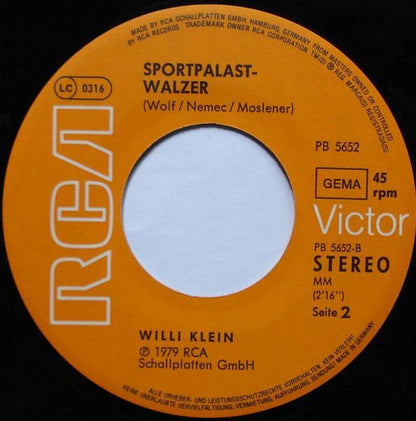 Willi Klein* : Tschingderassa-Bumm (7", Single)