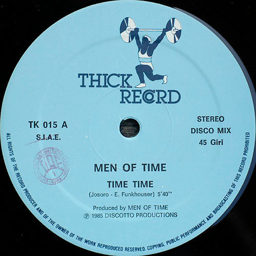 Men Of Time : Time Time (12")