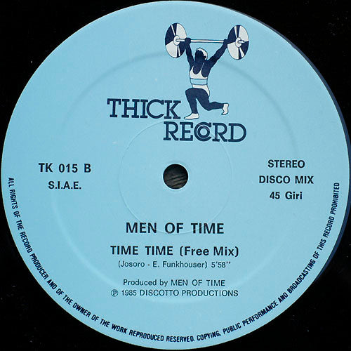 Men Of Time : Time Time (12")