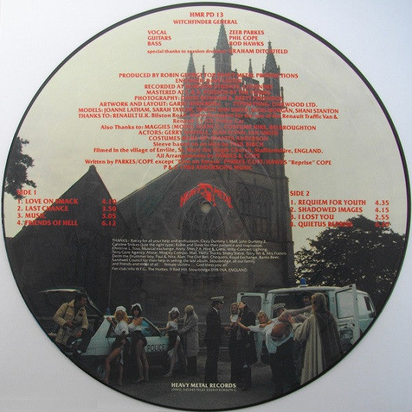 Witchfinder General : Friends Of Hell (LP, Album, Pic)