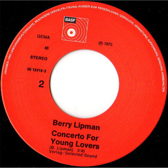 Berry Lipman And His Orchestra* : Emmanuelle (7", Single)