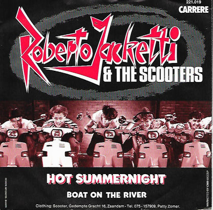 Roberto Jacketti & The Scooters : Hot Summernight (7")