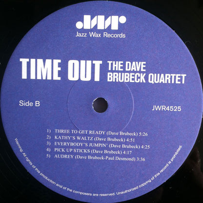 The Dave Brubeck Quartet : Time Out (LP, Album, Ltd, RE, RM, DMM)