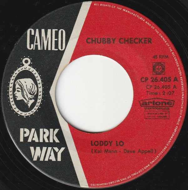 Chubby Checker : Loddy Lo (7", Single)