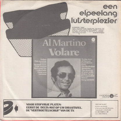 Al Martino : O Sole Mio (It's Now Or Never) (7")