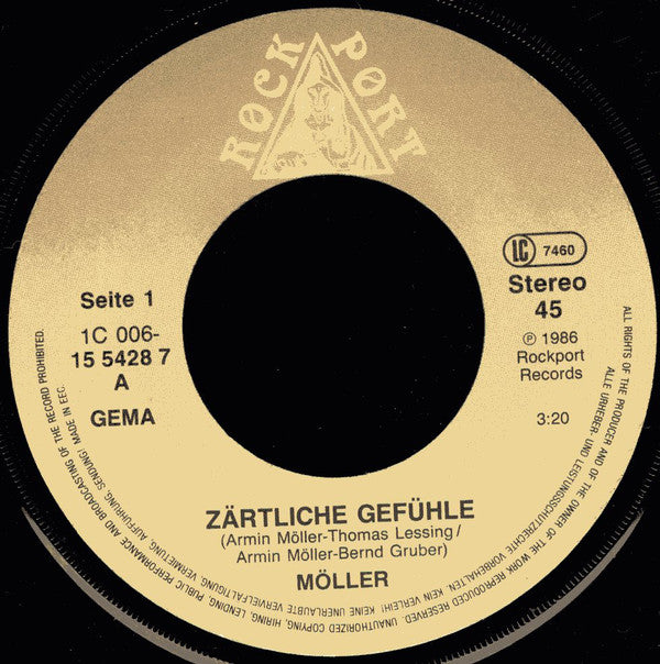 Möller : Zärtliche Gefühle (7", Single)