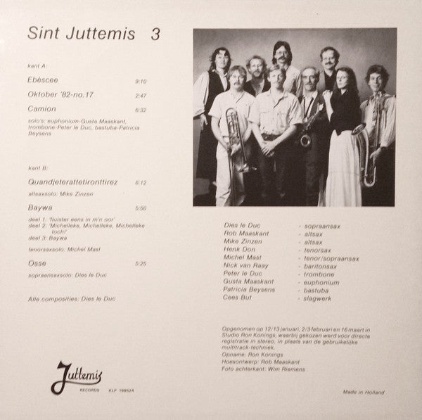 Sint Juttemis : 3 (LP)