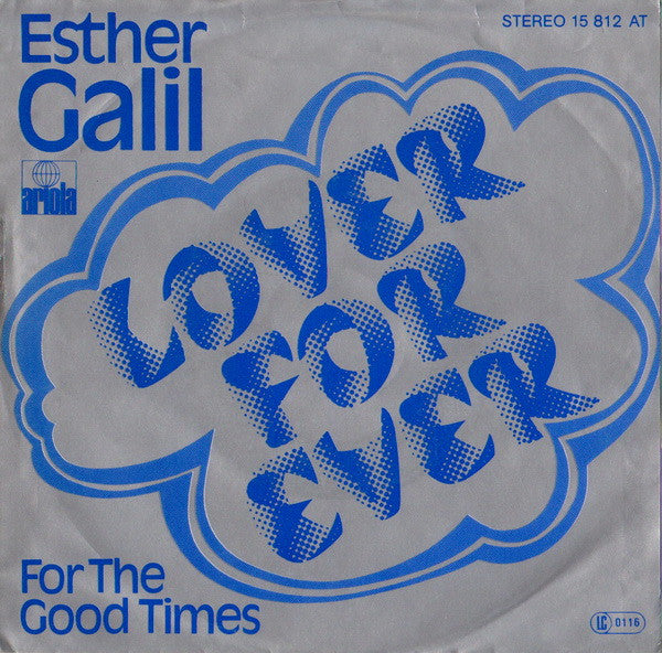 Esther Galil : Lover For Ever  (7", Single)