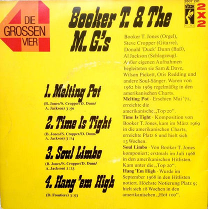 Booker T & The MG's : Die Grossen Vier Von Booker T. & The M. G.'s (2x7")