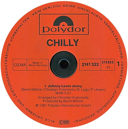 Chilly : Johnny Loves Jenny (12", Maxi)