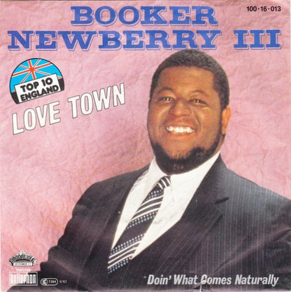 Booker Newberry III : Love Town (7", Single)