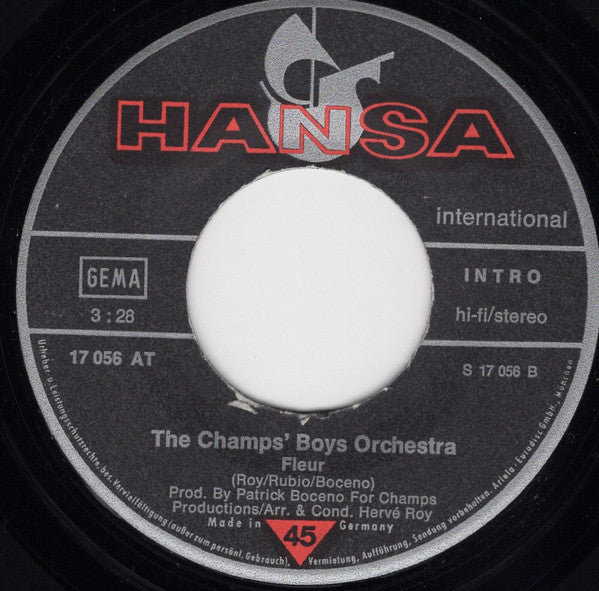 The Champ's Boys Orchestra* : Tubular Bells / Fleur (7")