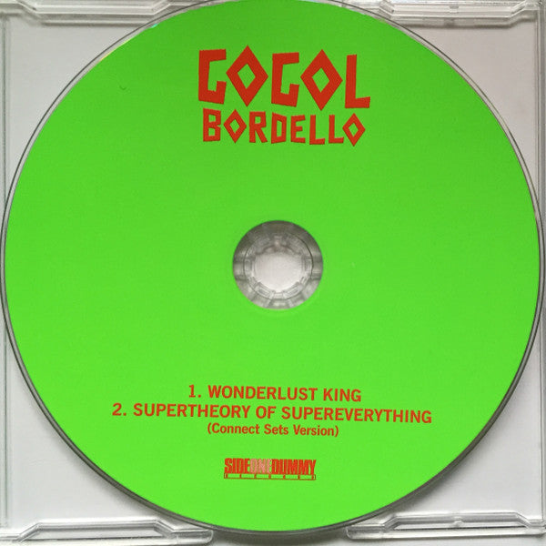 Gogol Bordello : Wonderlust King (CD, Single)