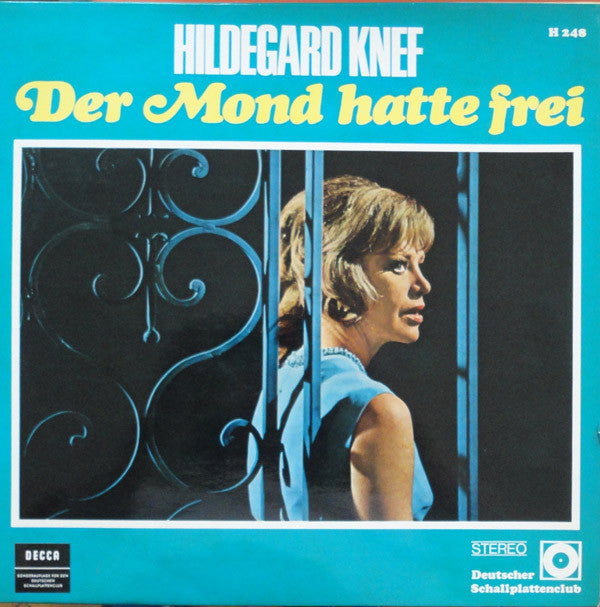 Hildegard Knef : Der Mond Hatte Frei (LP, Comp, Club)