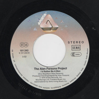 The Alan Parsons Project : Lucifer (7", Single, RE)