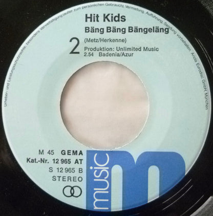 Hit Kids : Gloria (7", Single)