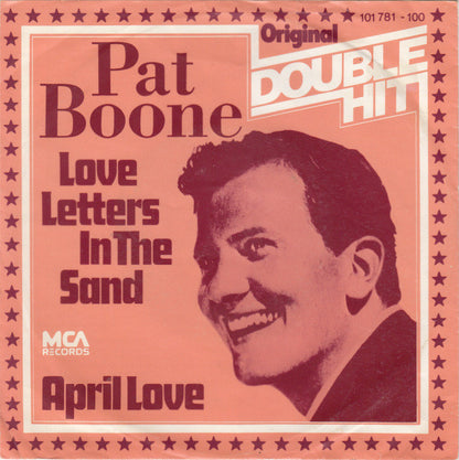 Pat Boone : Love Letters In The Sand / April Love (7", Single, RE)