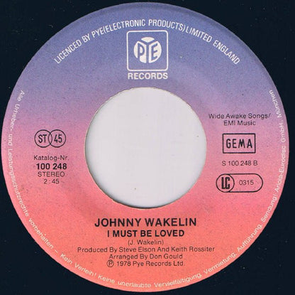 Johnny Wakelin : Lay Down And Rock Me (7", Single)