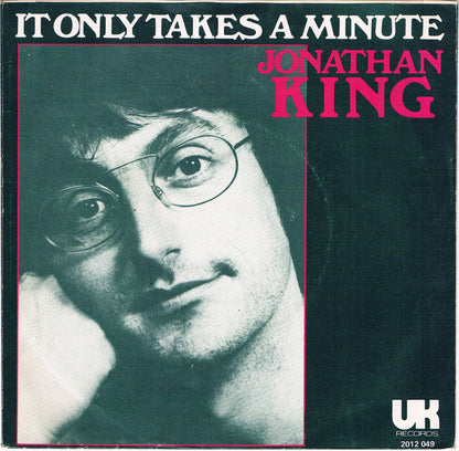 Jonathan King : It Only Takes A Minute (7", Single)