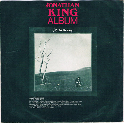 Jonathan King : It Only Takes A Minute (7", Single)