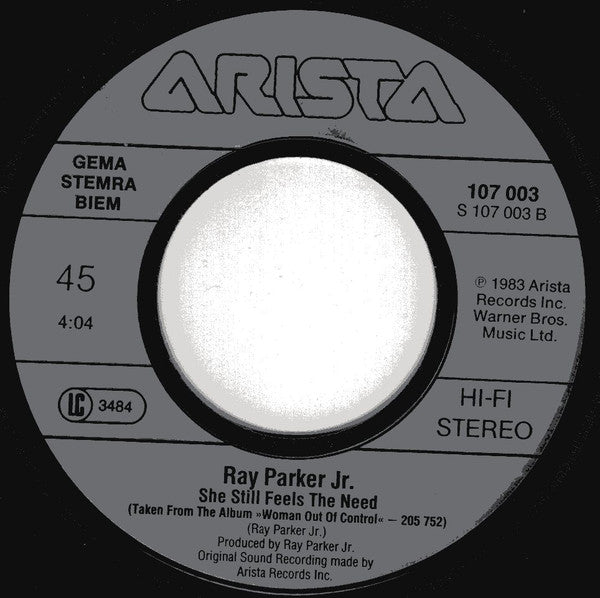 Ray Parker Jr. : (I Still Can't Get Over) Loving You (7", Single)