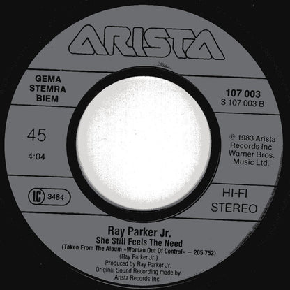 Ray Parker Jr. : (I Still Can't Get Over) Loving You (7", Single)