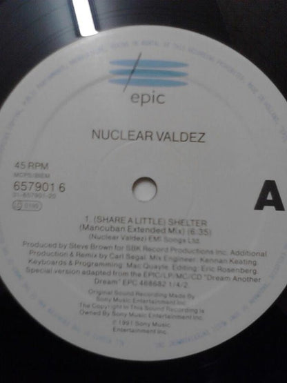 Nuclear Valdez : (Share A Little) Shelter (12")